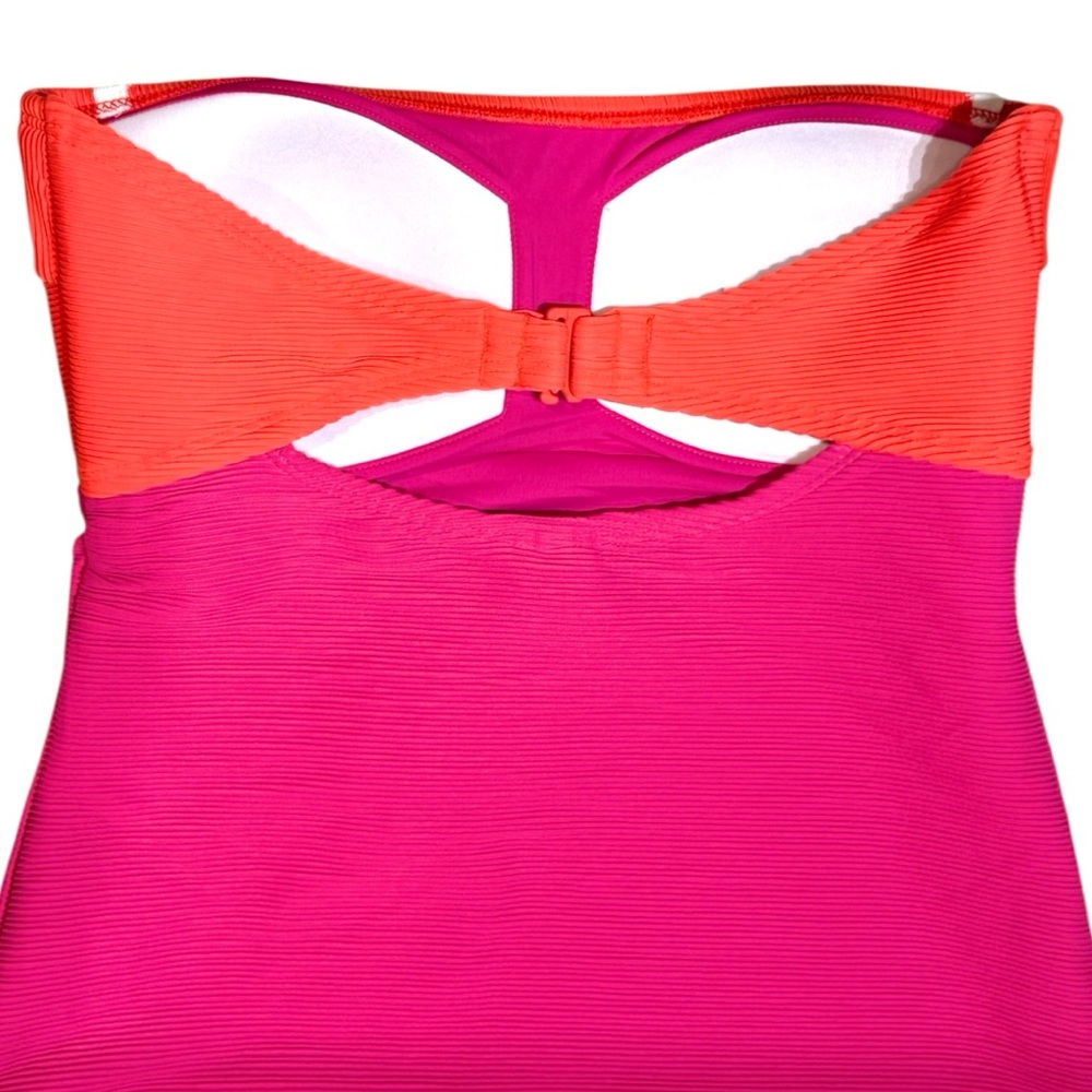 Tommy Bahama Ocean Point Colorblock Bandeau Tankini Top - Picture 8 of 10